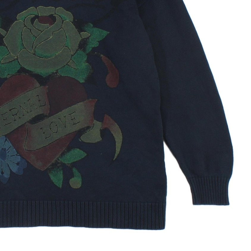 Mens X Urban Outfitters Jumper Graphic Knit