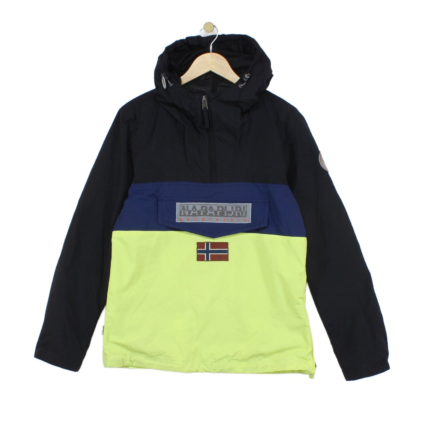 Mens Rainforest Jacket 1/4 Zip Hooded