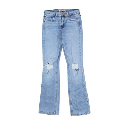 Womens Maddie Jeans Distressed Denim Bootcut