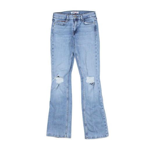 Womens Maddie Jeans Distressed Denim Bootcut