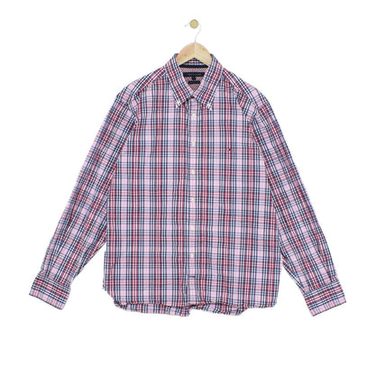 Mens Plaid Shirt Long Sleeve