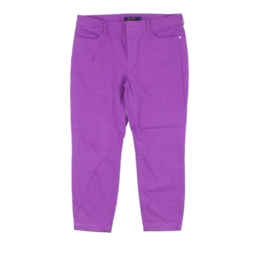 Womens Golf Trousers Zip Fly