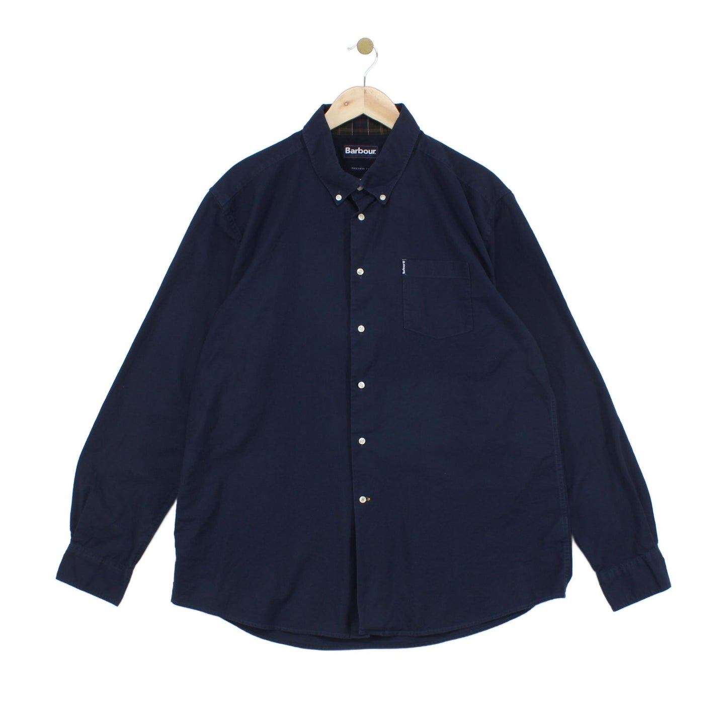 Mens Oxford Shirt Button Down Tailored Long Sleeve