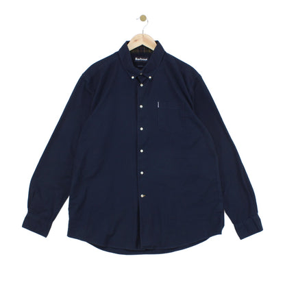 Mens Oxford Shirt Button Down Tailored Long Sleeve