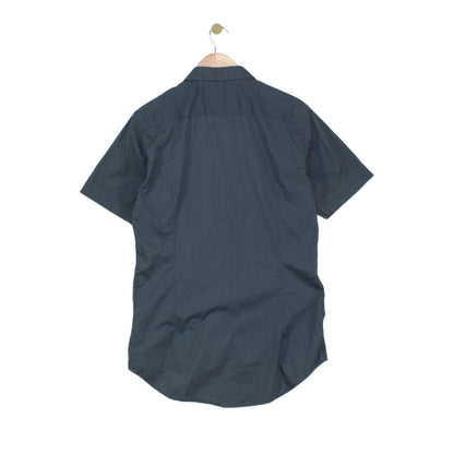 Mens Shirt Short Sleeve Designer Formal Casual