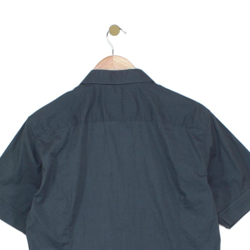 Mens Shirt Short Sleeve Designer Formal Casual