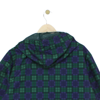 Mens X The Hundreds 1/4 Zip Windbreaker Jacket Plaid