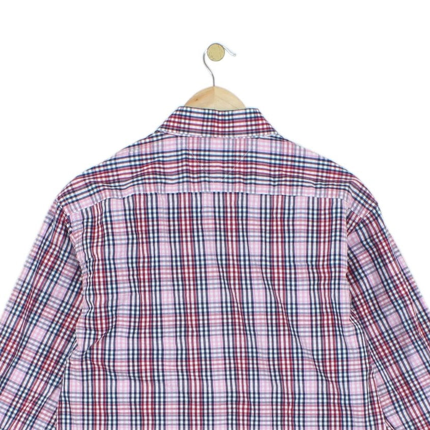Mens Plaid Shirt Long Sleeve