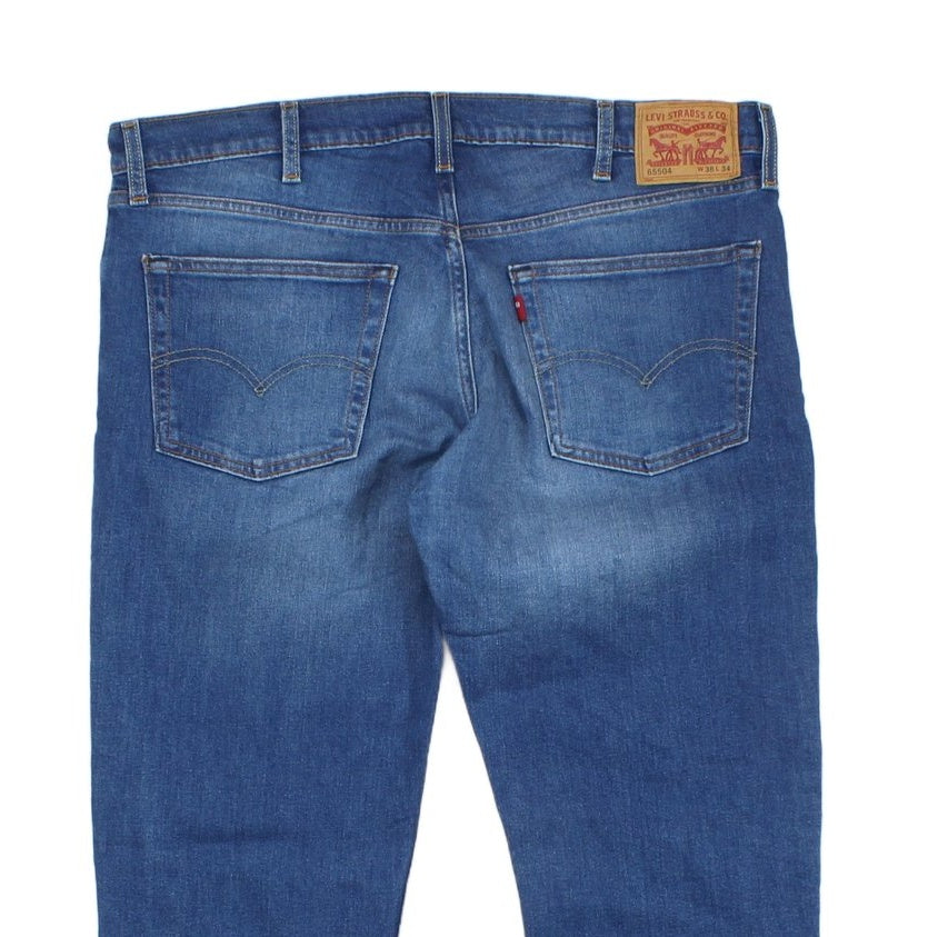 Mens Jeans Stretch Denim Classic Straight