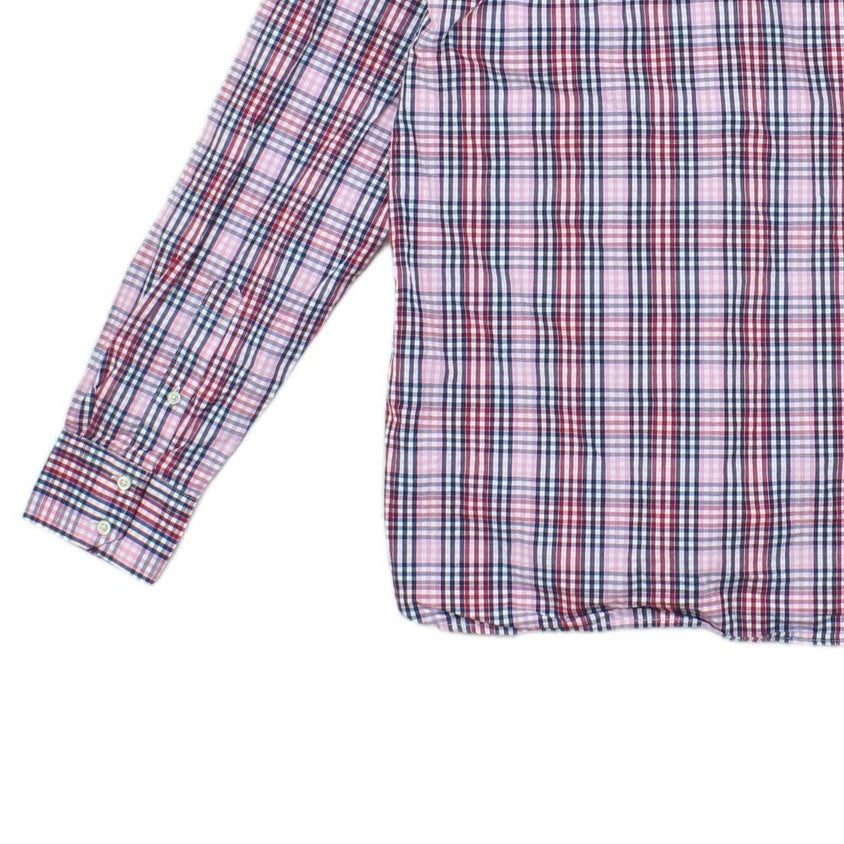 Mens Plaid Shirt Long Sleeve