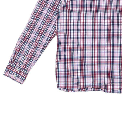 Mens Plaid Shirt Long Sleeve