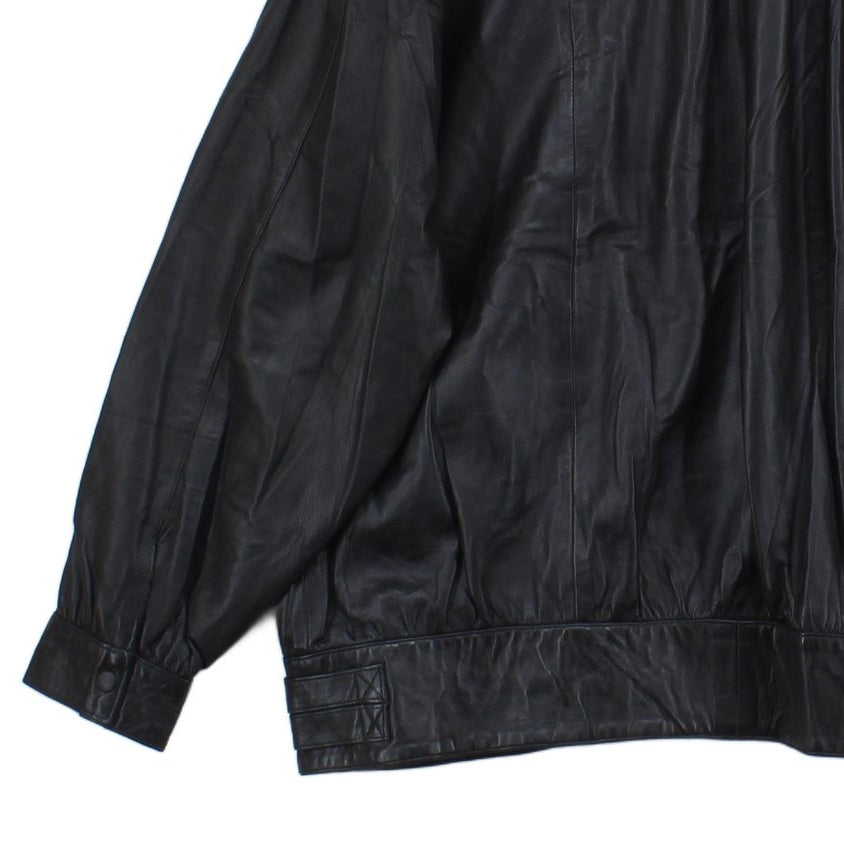 Womens Leather Jacket Uk Made Snap Buttons