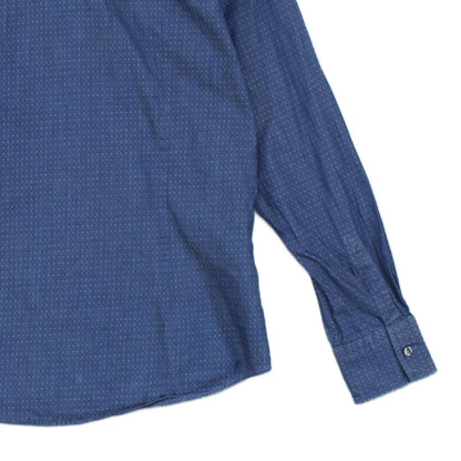 Mens Shirt Slim Fit Long Sleeve Patterned