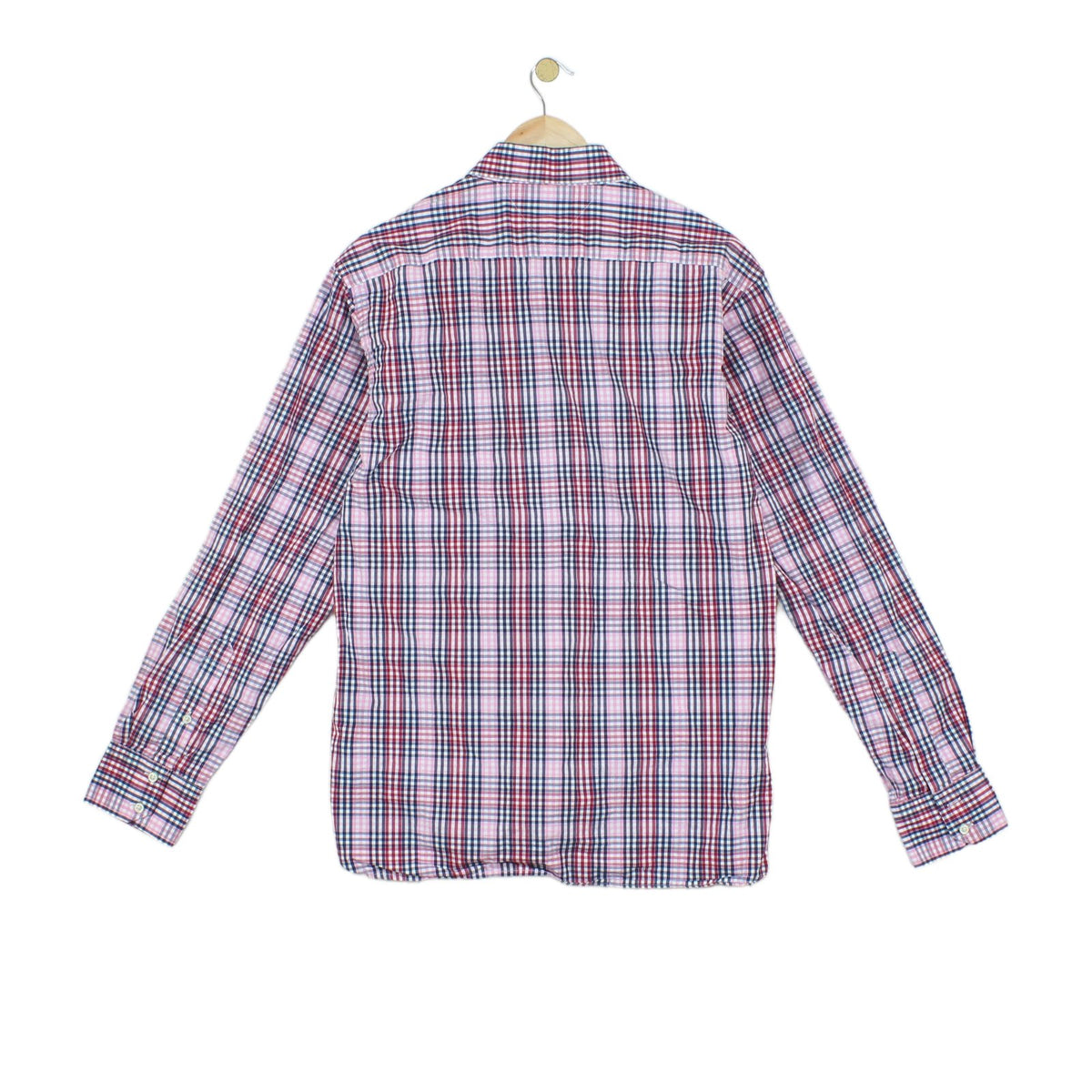 Mens Plaid Shirt Long Sleeve