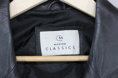 Womens Leather Blazer
