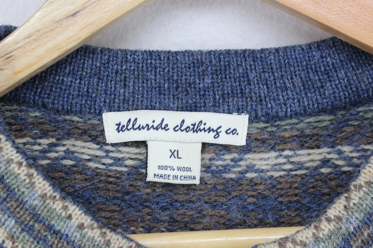 Womens Nordic Jumper Winter Wool