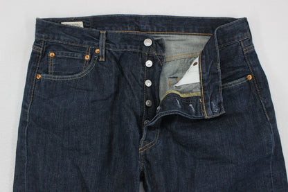 Mens 501 Jeans Classic Fit 100% Cotton Denim