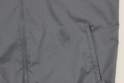 Mens Track Jacket Hooded Full Zip Retro Sport
