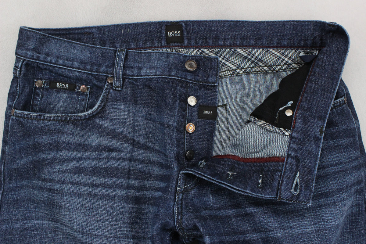 Mens Jeans Denim Durable Regular