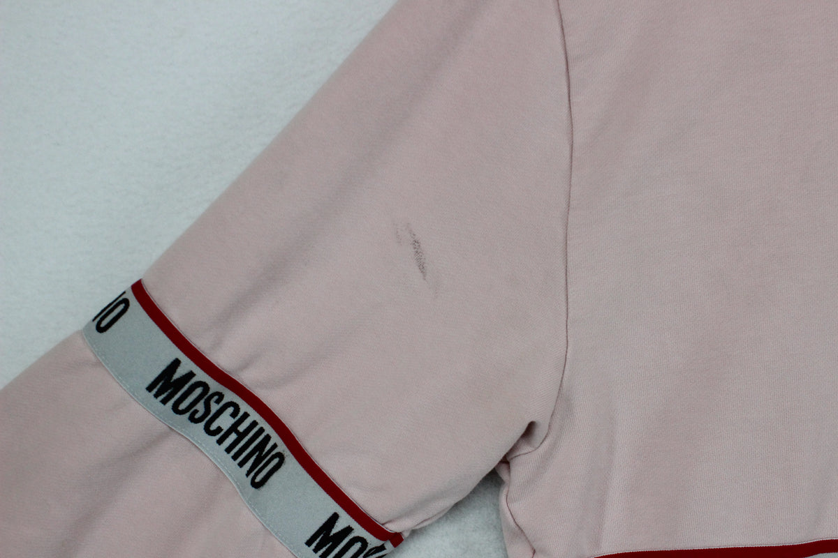 Mens Hoodie Tape Drawstring Streetwear