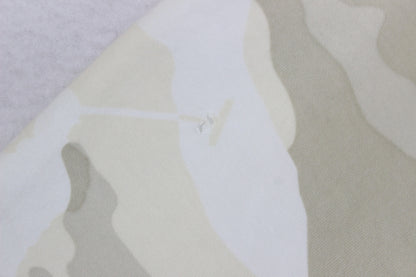 Mens Jersey Jacket Camo Pattern Full Zip