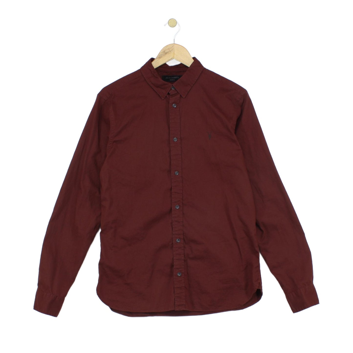 Mens Shirt Long Sleeve Button Up