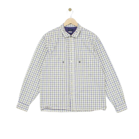 Mens Check Shirt Long Sleeve Classic