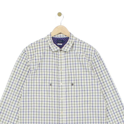 Mens Check Shirt Long Sleeve Classic