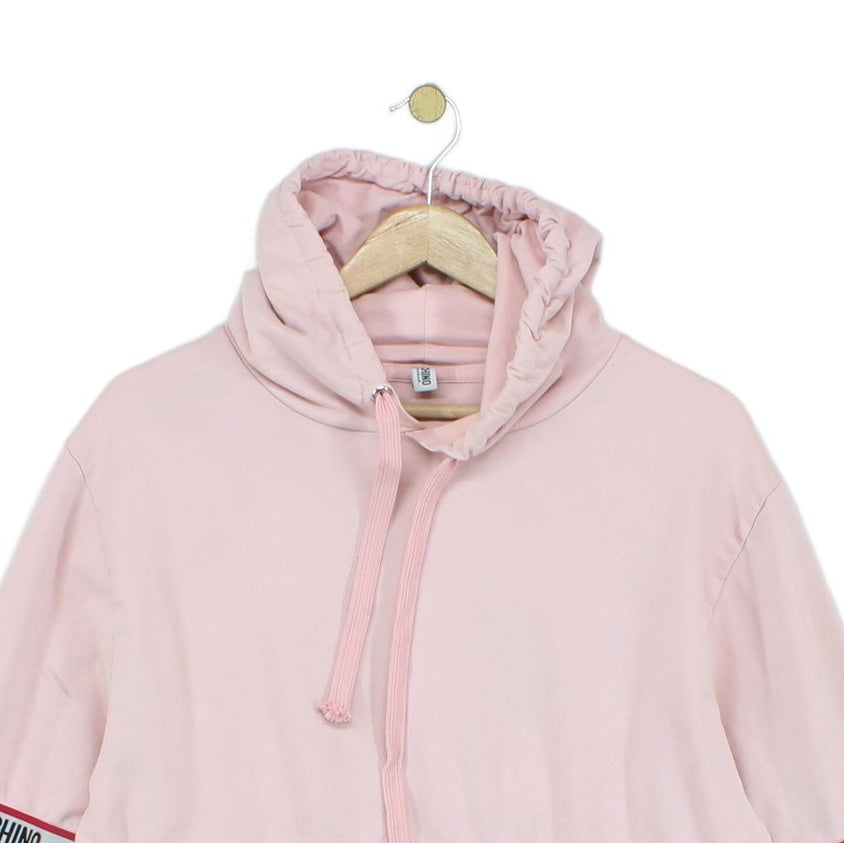 Mens Hoodie Tape Drawstring Streetwear