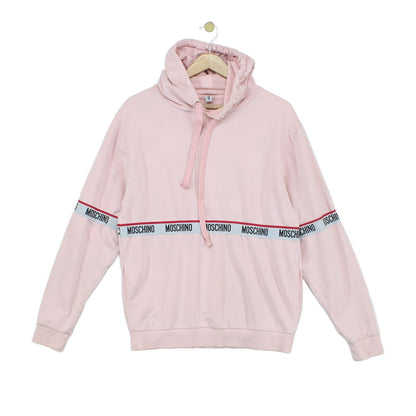 Mens Hoodie Tape Drawstring Streetwear
