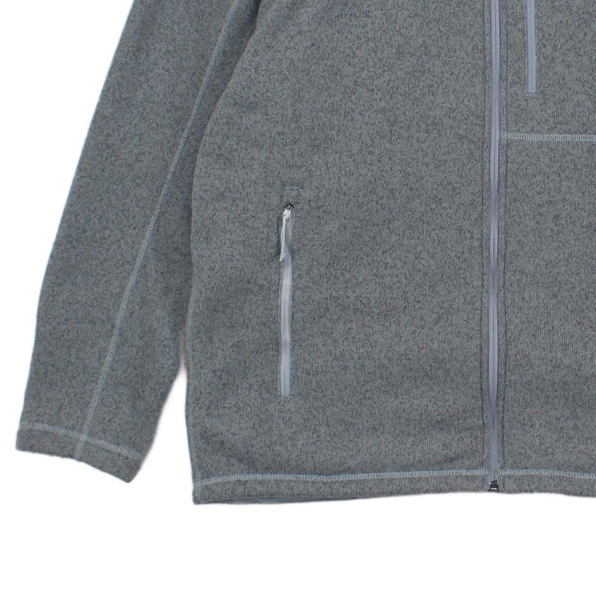 Mens Fleece Jacket Full Zip Outdoor Thermal