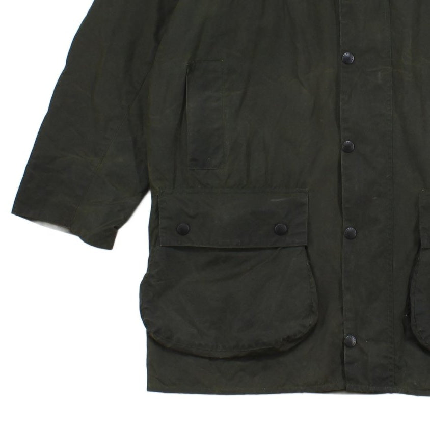 Mens Border Waxed Jacket Uk Made Hooded Cotton