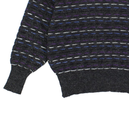 Womens Wool Jumper Striped Knit