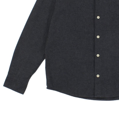 Mens Shirt Button Up Long Sleeve Collar