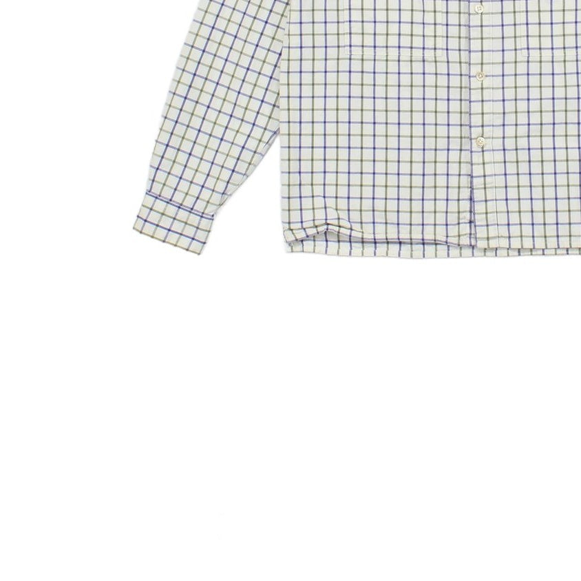 Mens Check Shirt Long Sleeve Classic