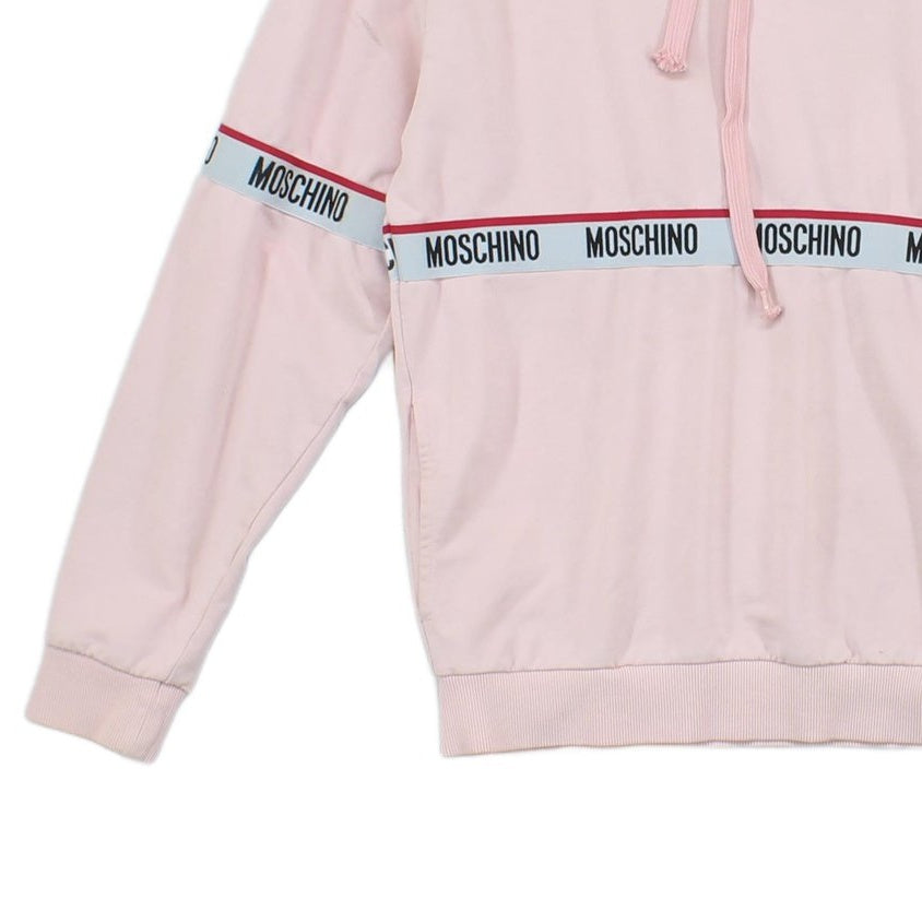 Mens Hoodie Tape Drawstring Streetwear