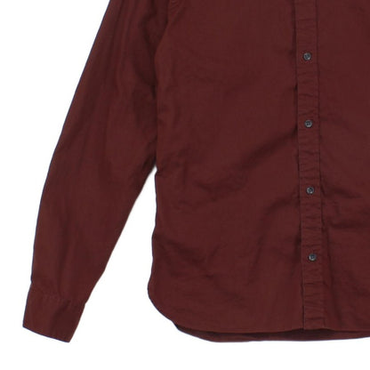 Mens Shirt Long Sleeve Button Up
