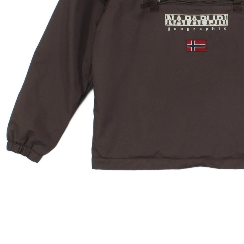 Boys Rainforest 1/4 Zip Jacket Hooded Outdoor