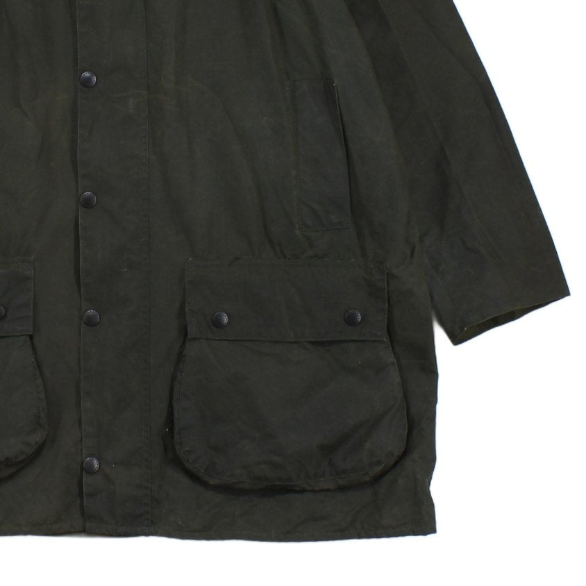 Mens Border Waxed Jacket Uk Made Hooded Cotton