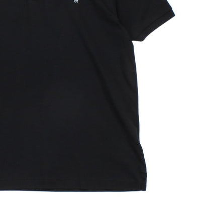 Mens Polo Shirt Stretch Classic Slim Fit Logo
