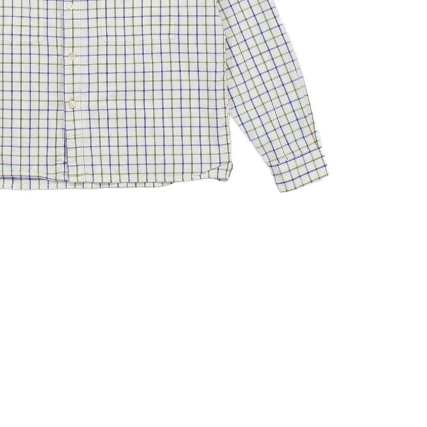 Mens Check Shirt Long Sleeve Classic
