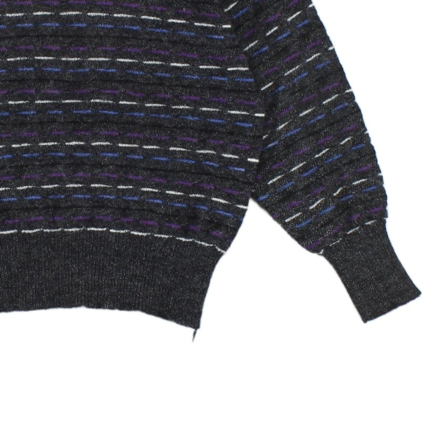 Womens Wool Jumper Striped Knit