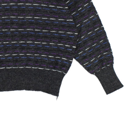 Womens Wool Jumper Striped Knit