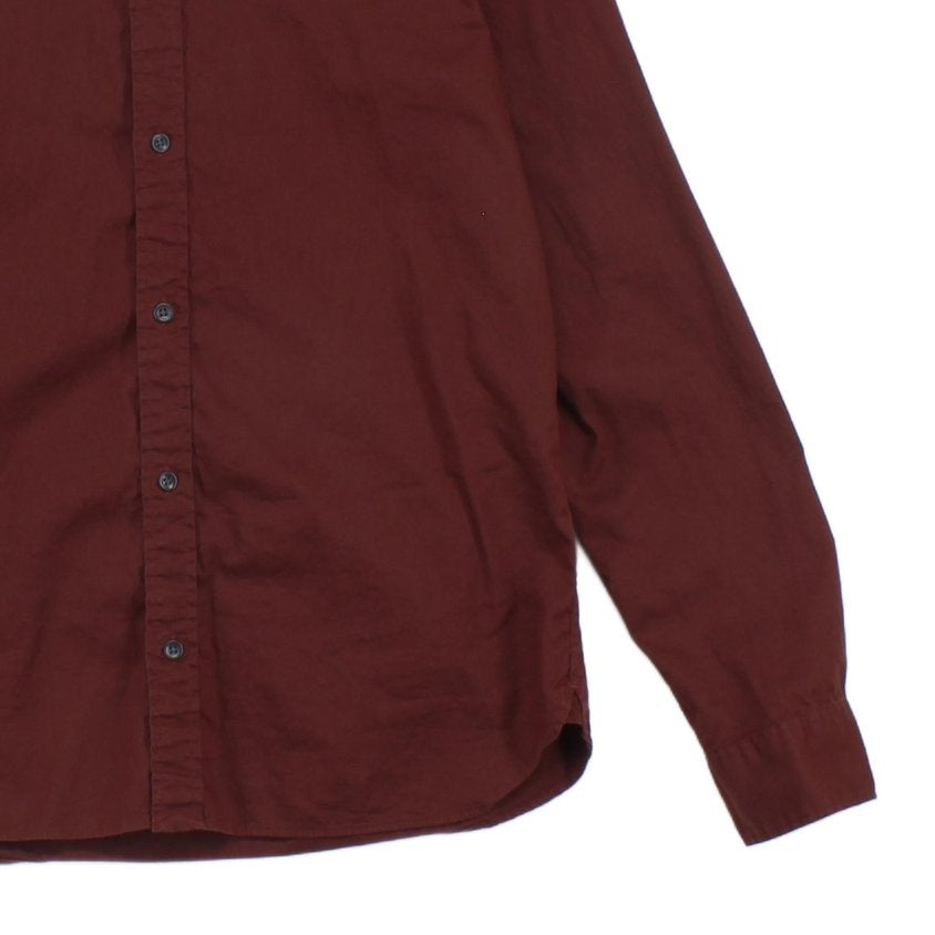 Mens Shirt Long Sleeve Button Up