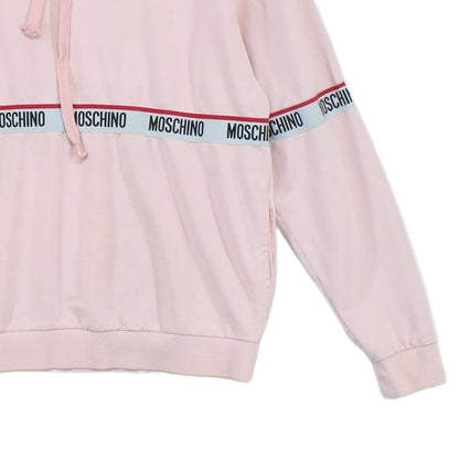 Mens Hoodie Tape Drawstring Streetwear