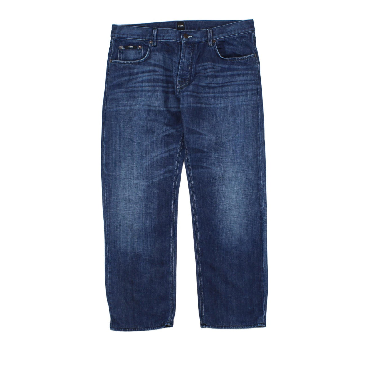 Mens Jeans Denim Durable Regular