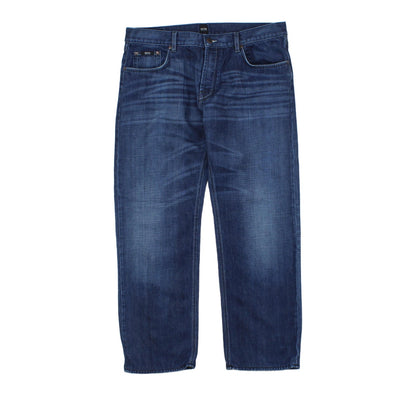 Mens Jeans Denim Durable Regular