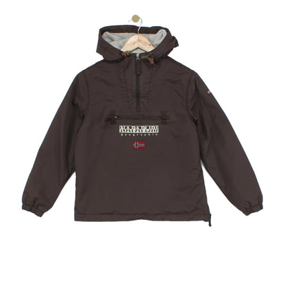 Boys Rainforest 1/4 Zip Jacket Hooded Outdoor