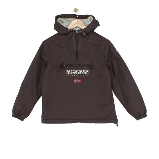 Boys Rainforest 1/4 Zip Jacket Hooded Outdoor