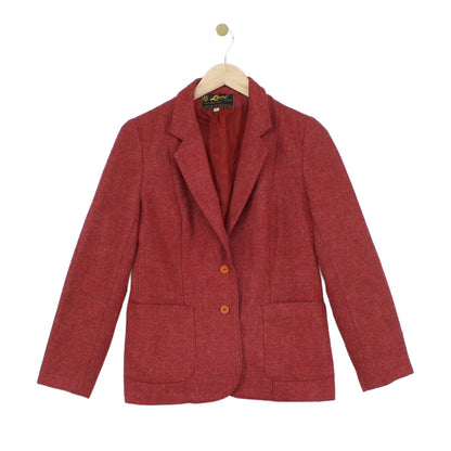 Womens Wool Blazer Uk Made Formal